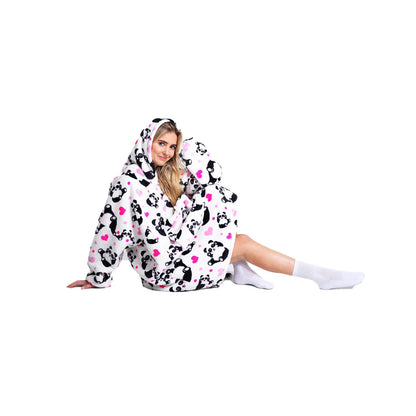 Panda Blanket Hoodie (Adult)