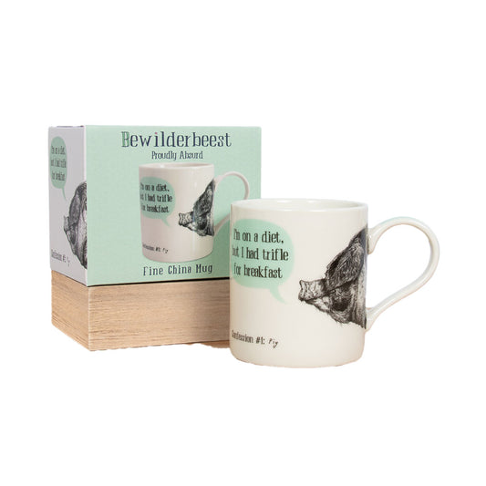 Bewilderbeest Pig Confession Mug