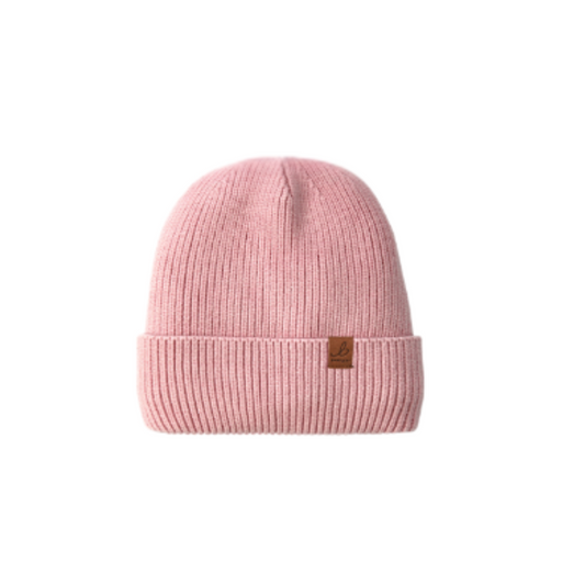 Pale Pink Waterproof Beanie