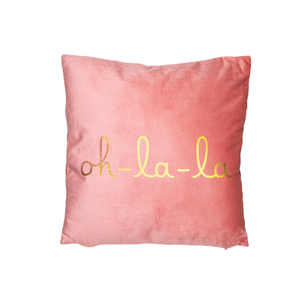 Pink Oh La La Cushion