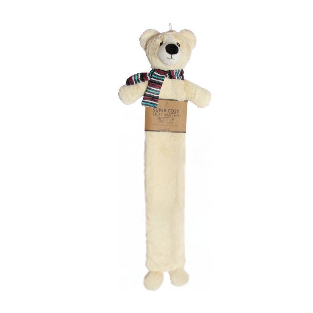 Polar Bear Long Hot Water Bottle