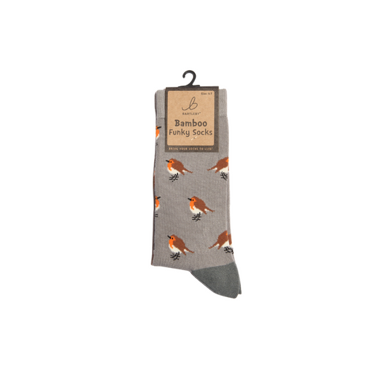 Bamboo Robins Socks