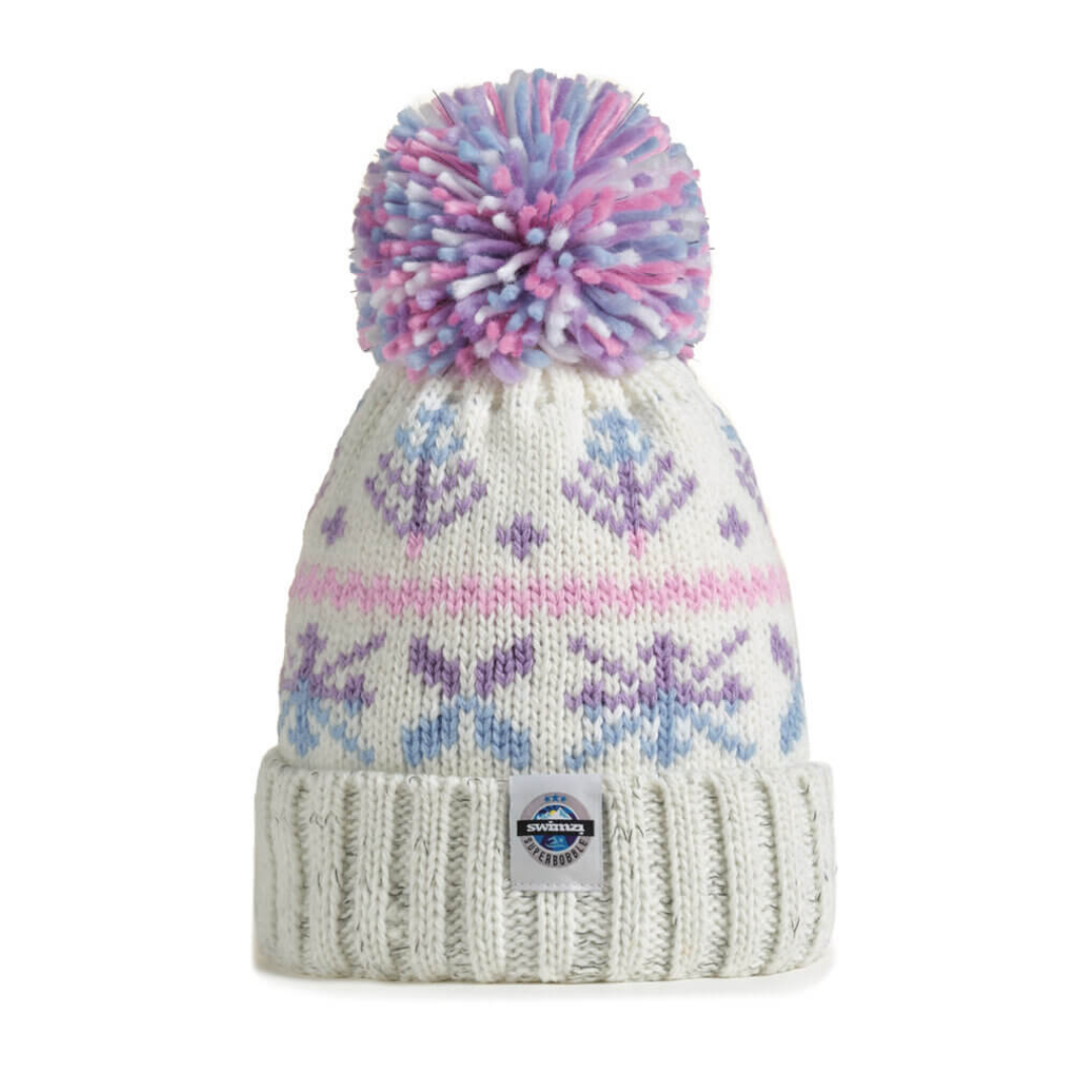 Swimzi Pastel Ice Crystal Super Bobble Hat