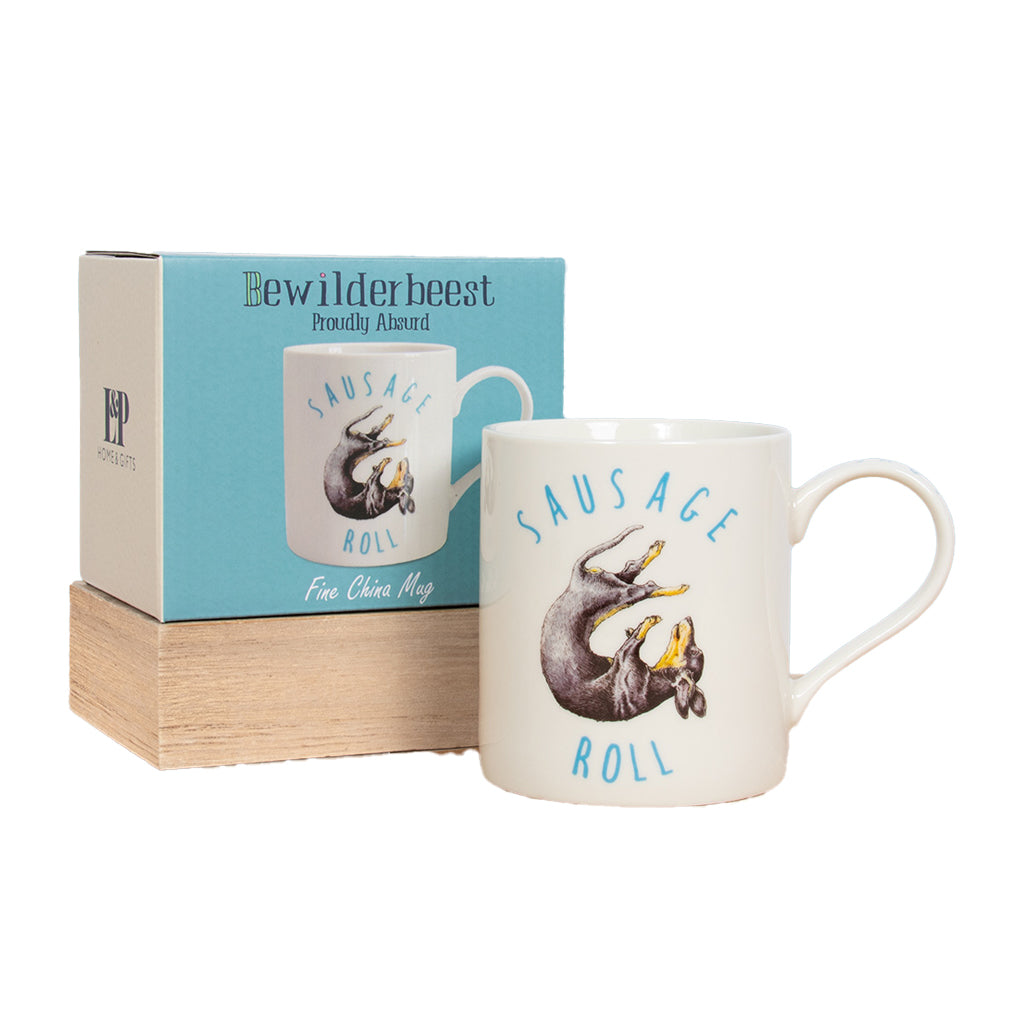 Bewilderbeest Sausage Roll Dog Mug