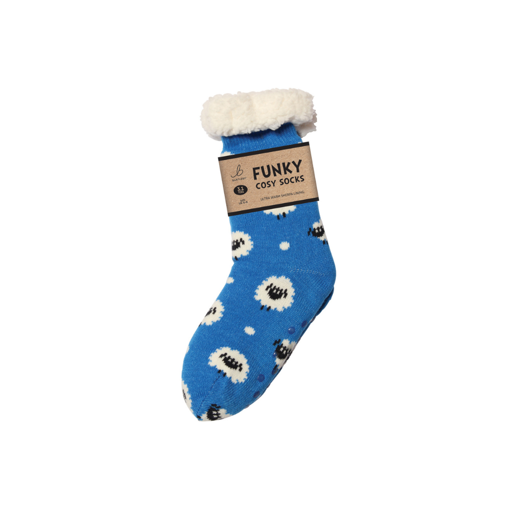 Sherpa Sheep Slipper Socks