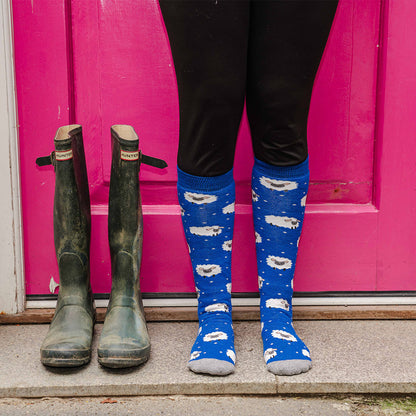 Sheep Welly Socks