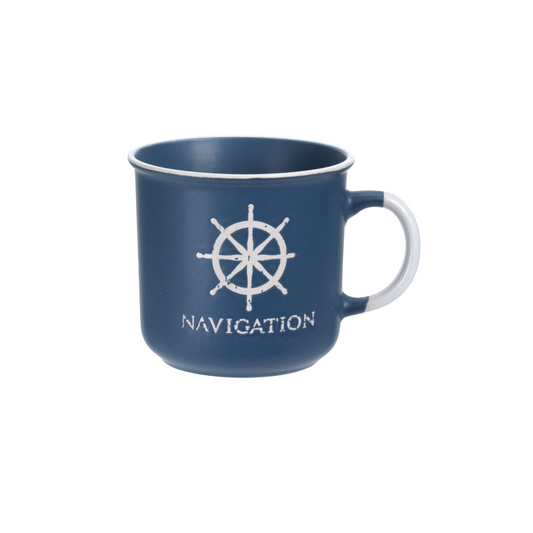 Navigation & Ship's Wheel Mug