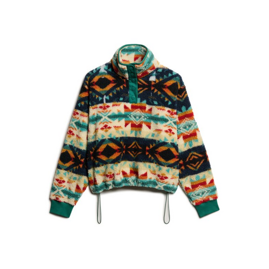 Superdry Super Soft Teal Fleece Jumper