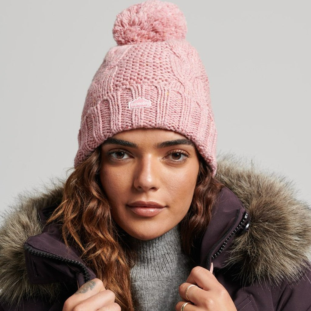 Superdry pom pom hat online