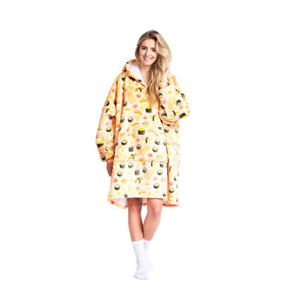 Sushi Blanket Hoodie (Adult)