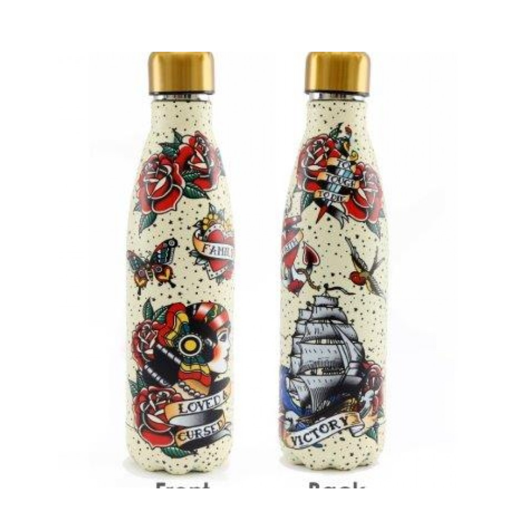 Tattoo Water Flask