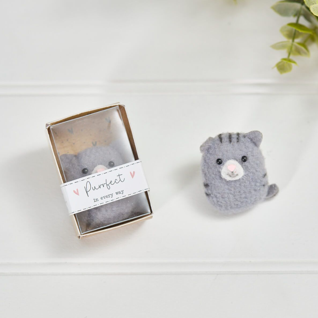 Cat Felt Pocket Keepsake