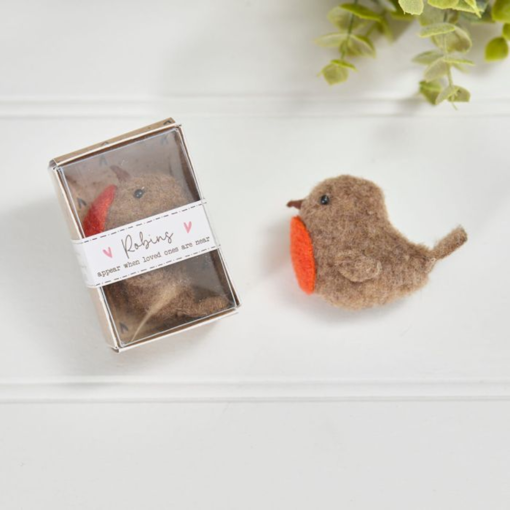 Robin Felt Pocket Keepsake