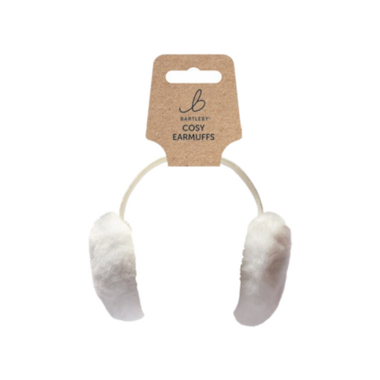 Cosy White Earmuffs