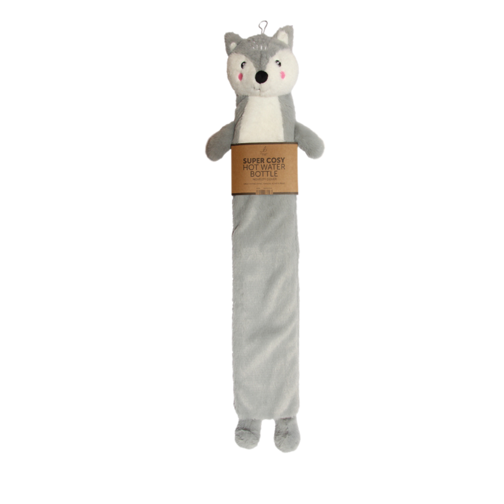 Wolf Long Hot Water Bottle