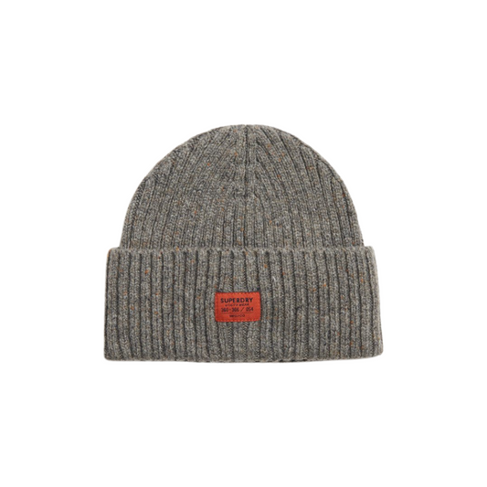 Superdry Workwear Grey Knitted Beanie