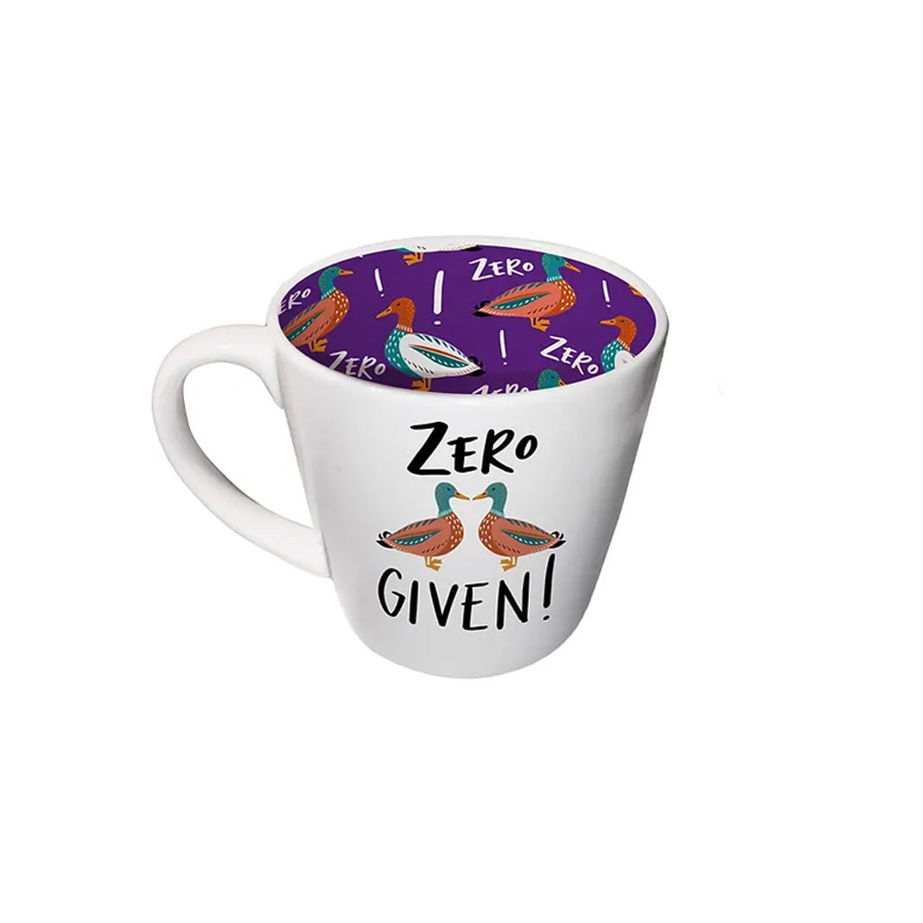 Zero Ducks Given Inside Out Mug