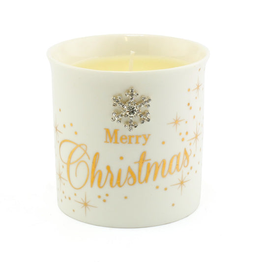 Vanilla & Cinnamon Merry Christmas Jar Candle