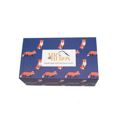 Mr Heron Fox Socks (Set of 3)