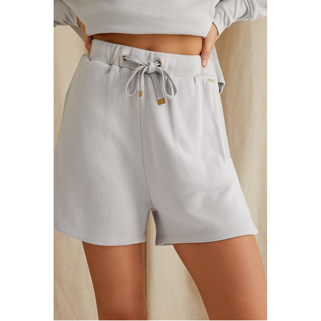 Bamboo Loungewear Dove Grey Shorts