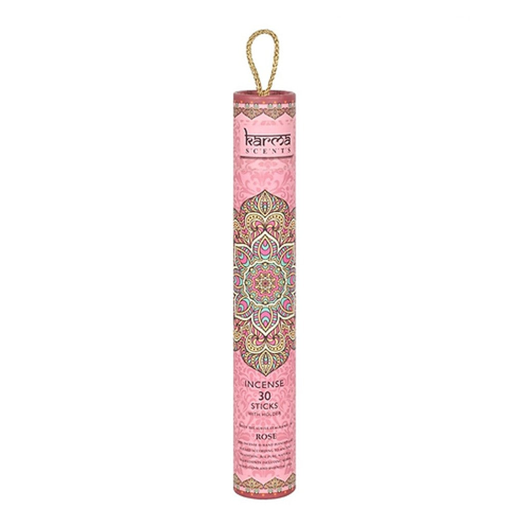 Rose Incense Sticks (In Tube)