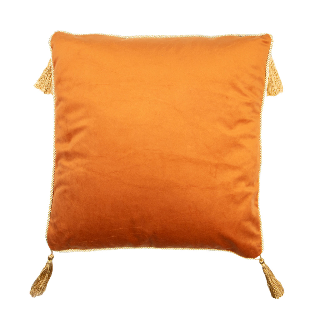 Burnt orange scatter sales cushions