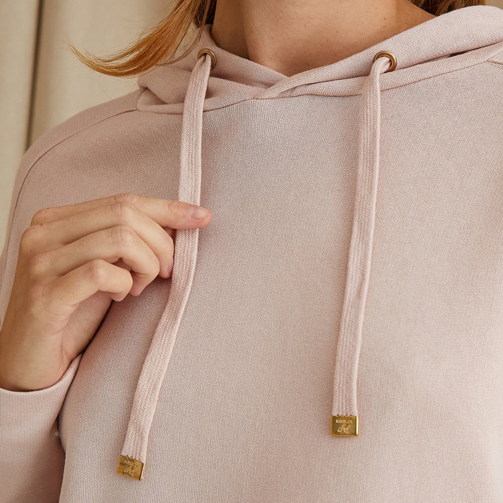 Bamboo Loungewear Rose Pink Hoodie