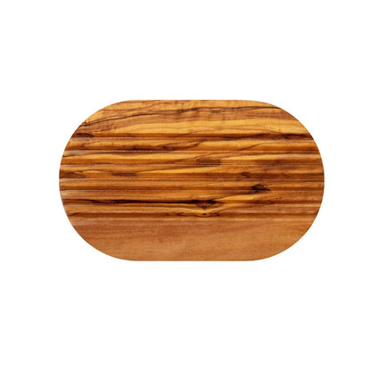 Eco Bath Olive Wood Ridged Soap Dish