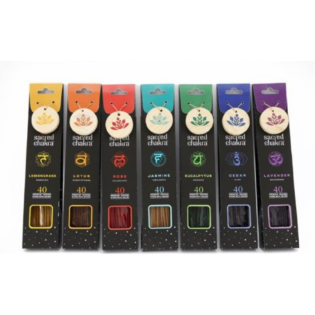 Sacred Chakra Incense Sticks