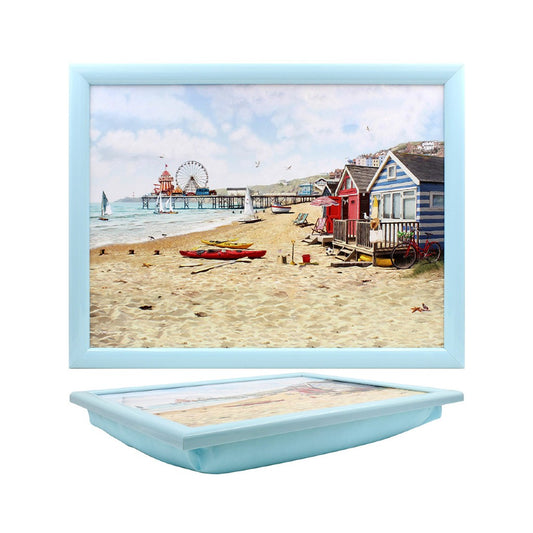 Sandy Beach Beach Hut Lap Tray