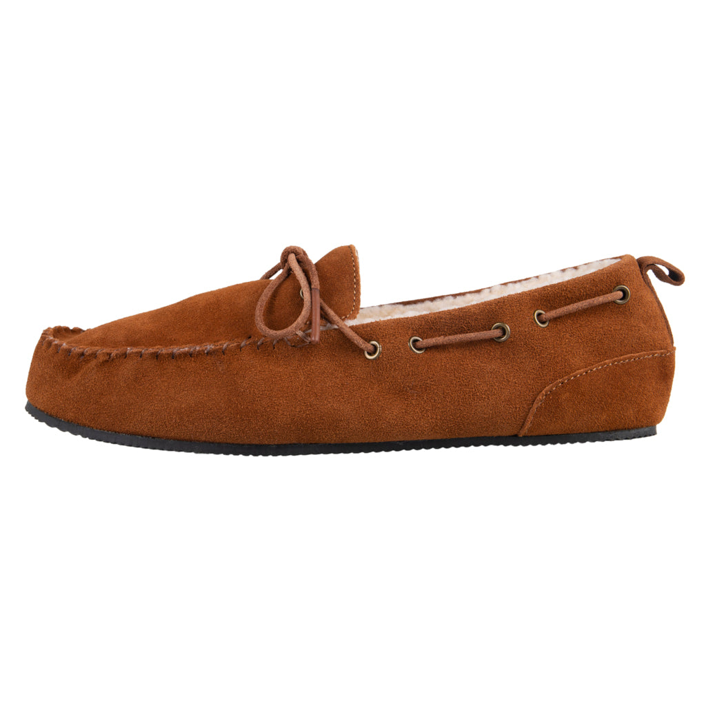 Superdry Tan Suede Mocassin Slippers